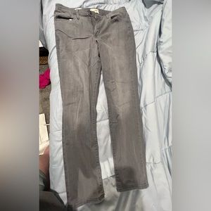 High rise skinny jeans